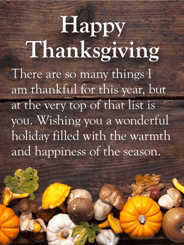 Happy Thanksgiving Quotes